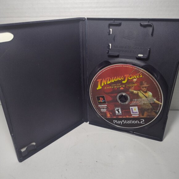 Indiana Jones and the Emperor's Tomb Sony PlayStation 2 PS2 - GOOD - PLEASE READ - Picture 3 of 3